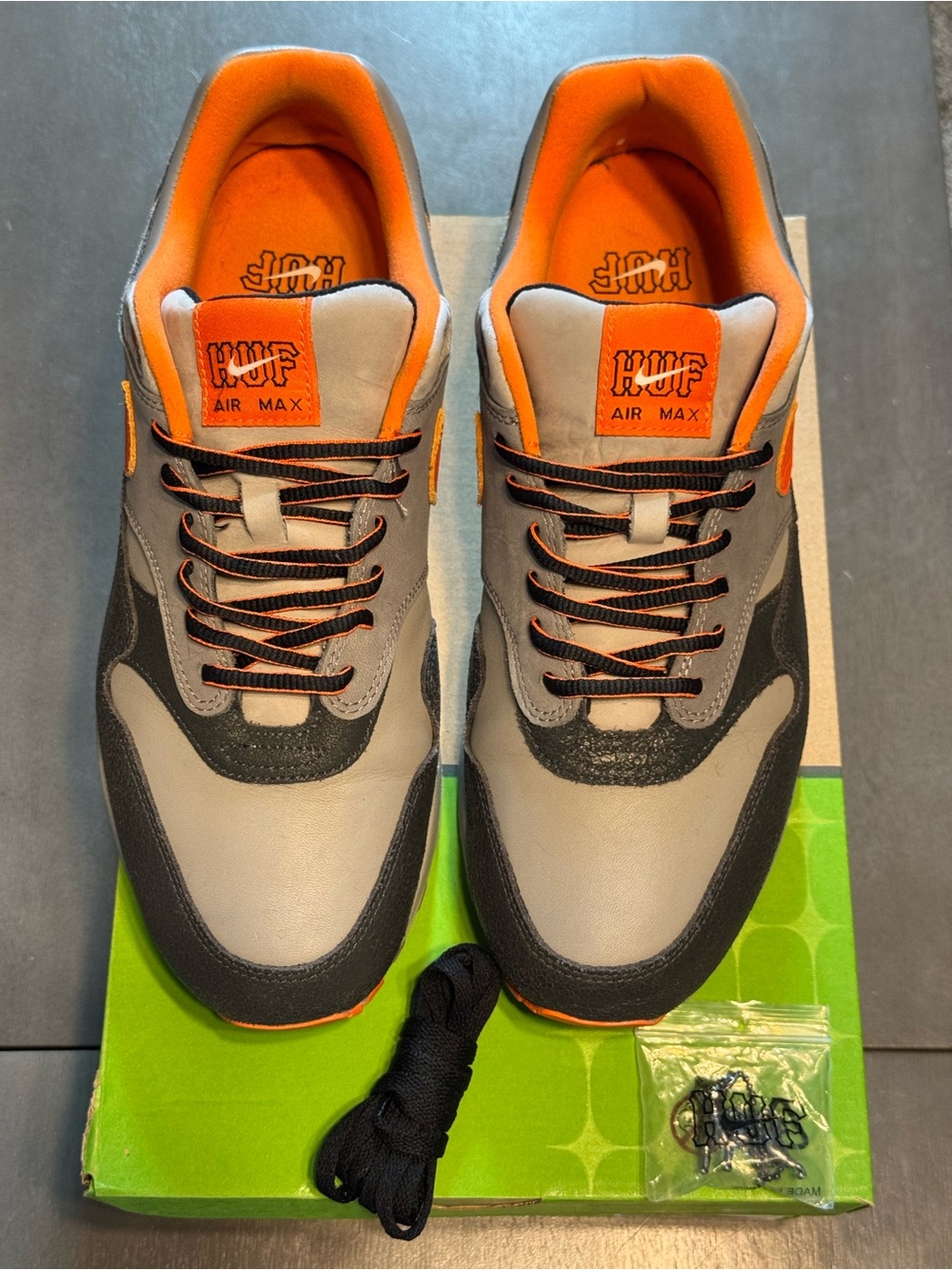 Nike Air Max 1 HUF “Orange” Size 10.5